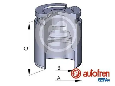 Handler.Part Piston, brake caliper Autofren Seinsa D02519 1