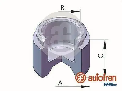 Handler.Part Piston, brake caliper Autofren Seinsa D025345 1