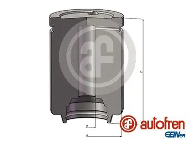 Handler.Part Piston, brake caliper Autofren Seinsa D025583 1