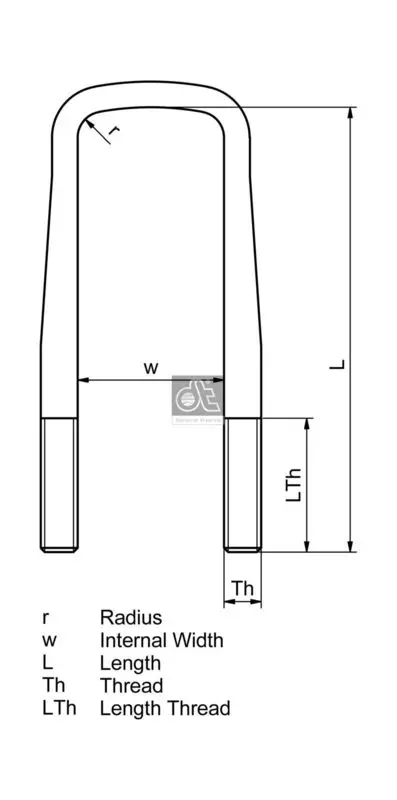 Handler.Part Spring clamp DT Spare Parts 510462 2