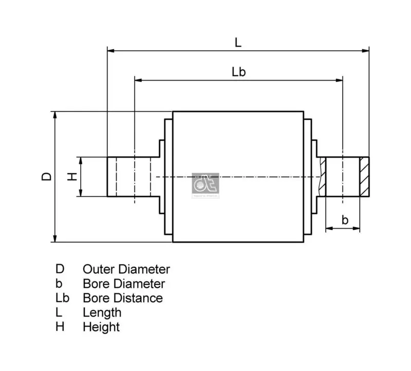 Handler.Part Repair kit, link DT Spare Parts 296058 2