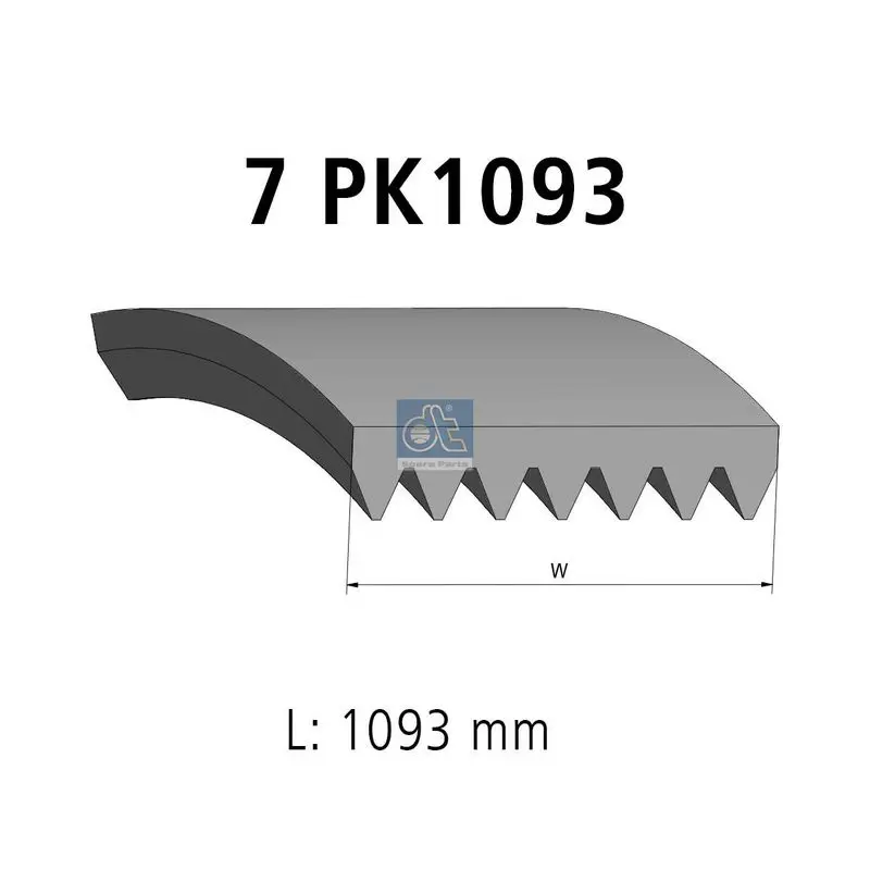 Handler.Part V-Ribbed Belt DT Spare Parts 1416000 1