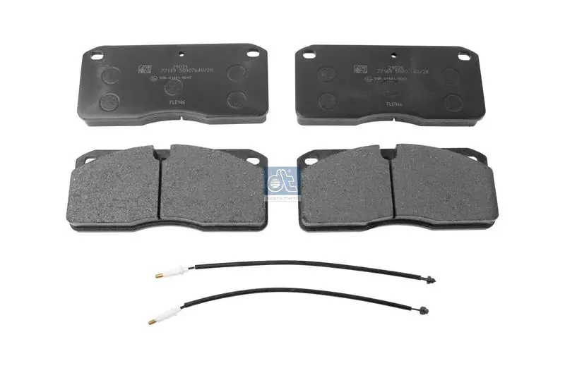 Handler.Part Brake Pad Set, disc brake DT Spare Parts 294070 1