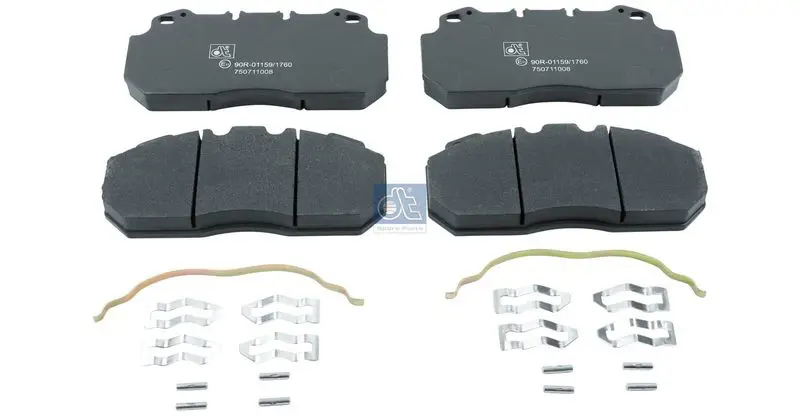 Handler.Part Brake Pad Set, disc brake DT Spare Parts 294098 1