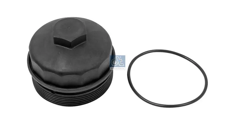 Handler.Part Cap, oil filter housing DT Spare Parts 314153 1