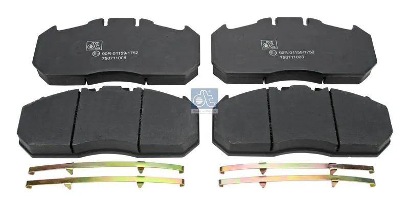 Handler.Part Brake Pad Set, disc brake DT Spare Parts 396400 1