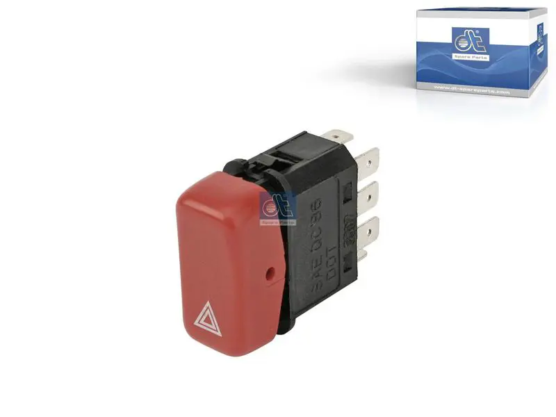 Handler.Part Hazard light switch DT Spare Parts 460638 1