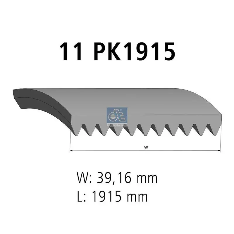 Handler.Part V-Ribbed Belt DT Spare Parts 480684 1