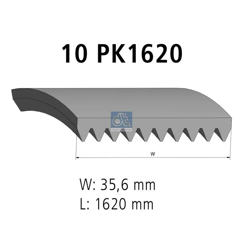 Handler.Part V-ribbed belts DT Spare Parts 480738 1