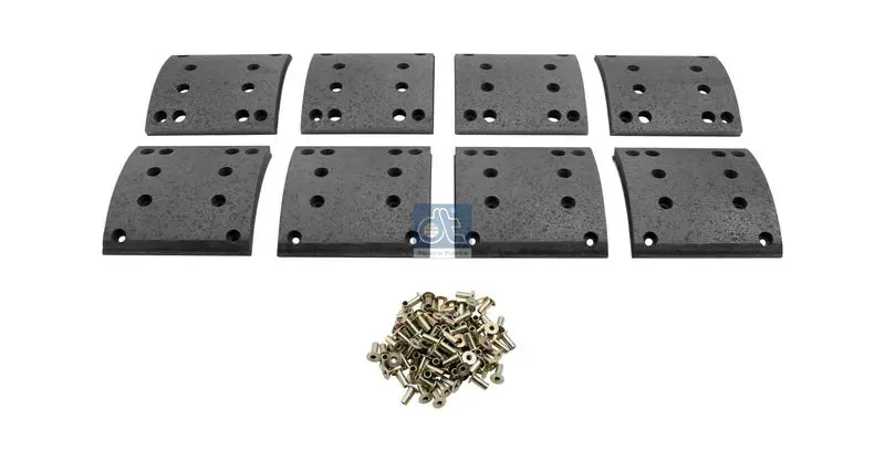 Handler.Part Brake lining kit, drum brake DT Spare Parts 491131 1