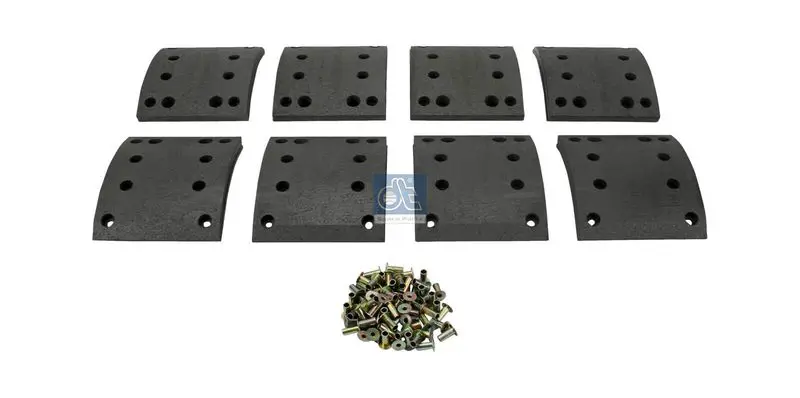 Handler.Part Brake lining kit, drum brake DT Spare Parts 491135 1