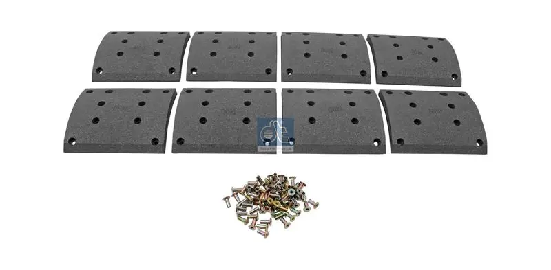 Handler.Part Brake lining kit, drum brake DT Spare Parts 491137 1