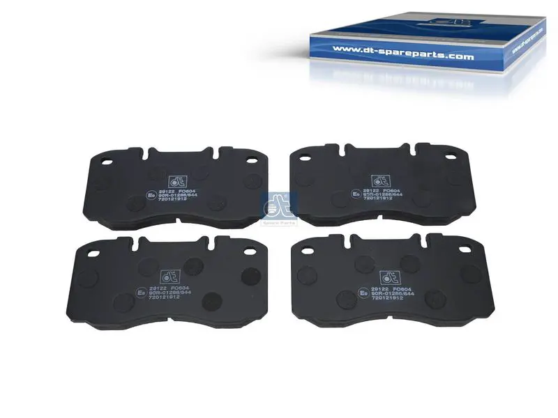 Handler.Part Brake pad set, disc brake DT Spare Parts 792600 1