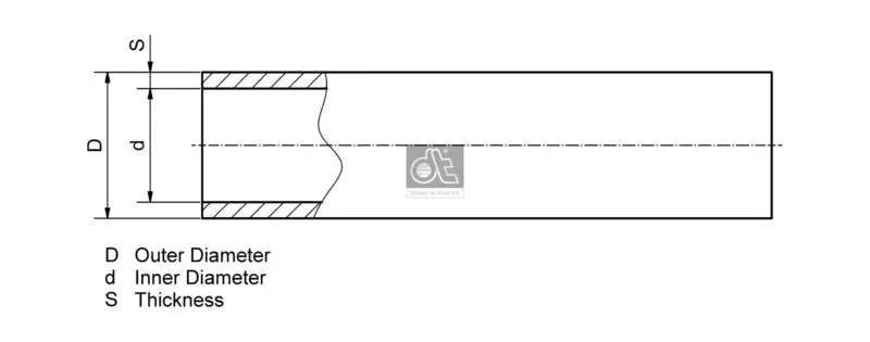 Handler.Part Pipe DT Spare Parts 986006 2