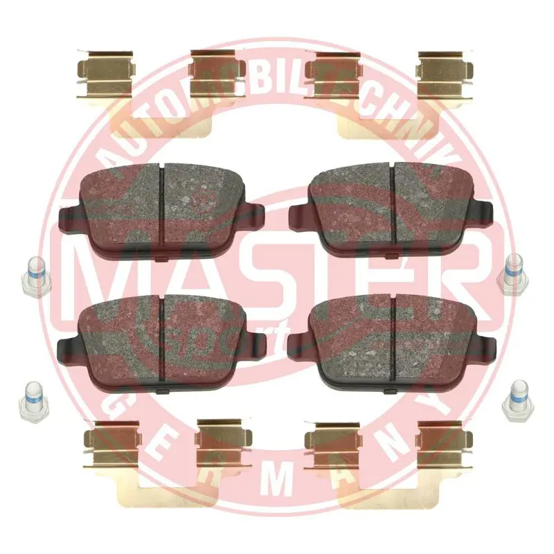 Handler.Part Brake pad set, disc brake MASTER-SPORT 13046027372NSETMS 1