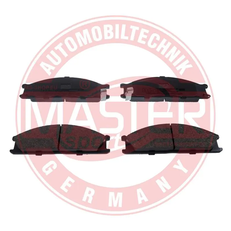 Handler.Part Brake pad set, disc brake MASTER-SPORT 13046059572NSETMS 1