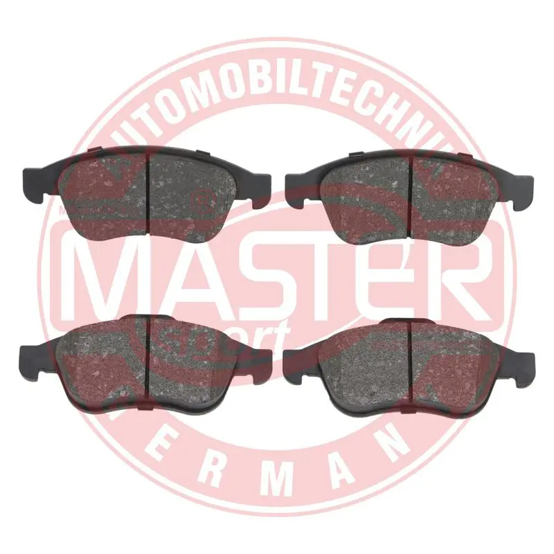 Handler.Part Brake pad set, disc brake MASTER-SPORT 13046072662NSETMS 1