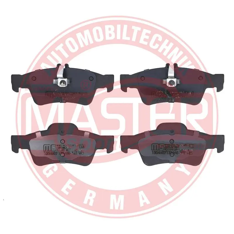 Handler.Part Brake pad set, disc brake MASTER-SPORT 13046071712NSETMS 1