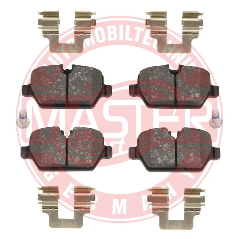 Handler.Part Brake pad set, disc brake MASTER-SPORT 13046027132NSETMS 1