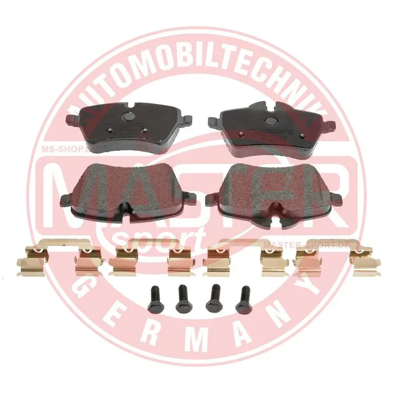 Handler.Part Brake pad set, disc brake MASTER-SPORT 13046027252NSETMS 1