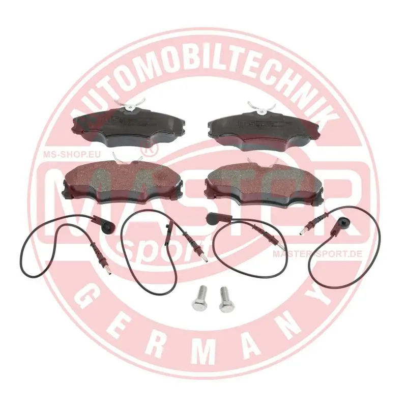 Handler.Part Brake pad set, disc brake MASTER-SPORT 13046028162NSETMS 1