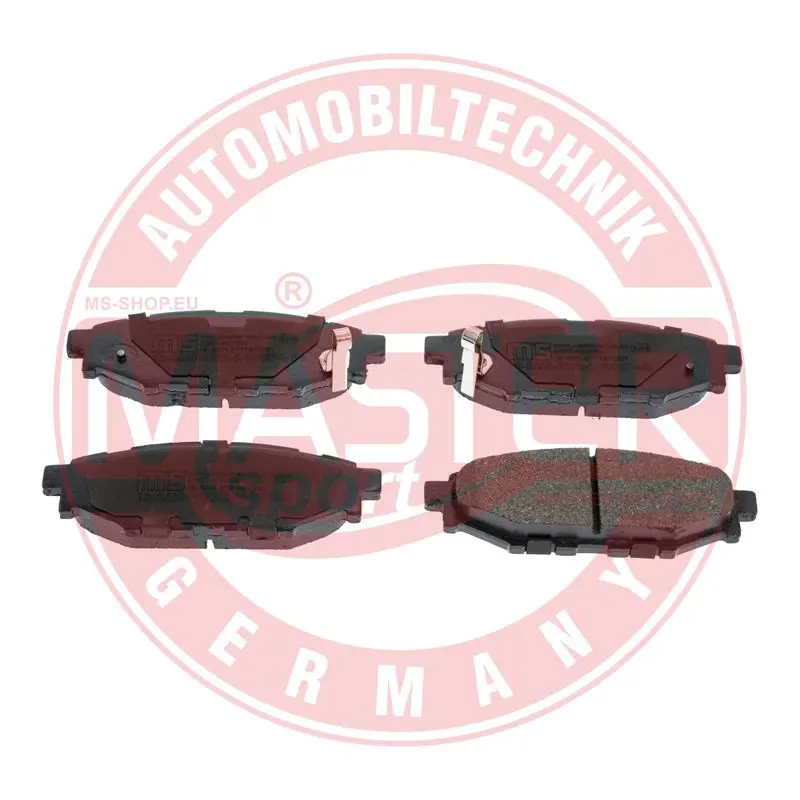 Handler.Part Brake pad set, disc brake MASTER-SPORT 13046033732NSETMS 1