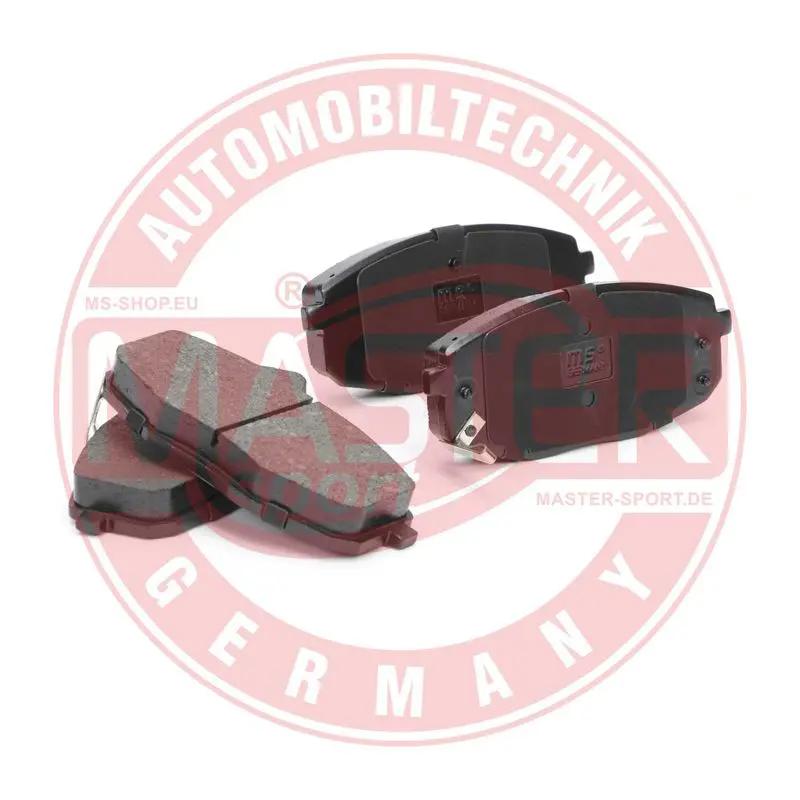 Handler.Part Brake pad set, disc brake MASTER-SPORT 13046057422NSETMS 1