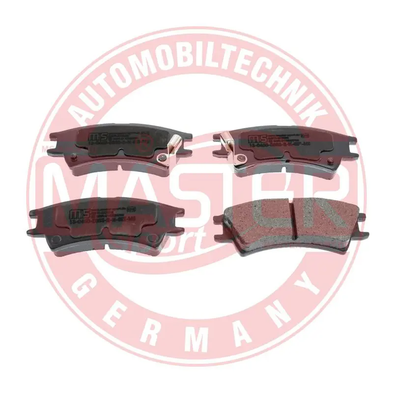 Handler.Part Brake pad set, disc brake MASTER-SPORT 13046058032NSETMS 1