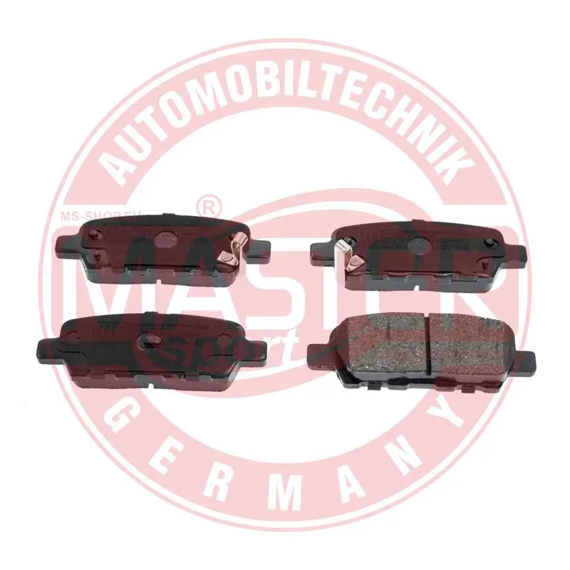 Handler.Part Brake pad set, disc brake MASTER-SPORT 13046058432NSETMS 1