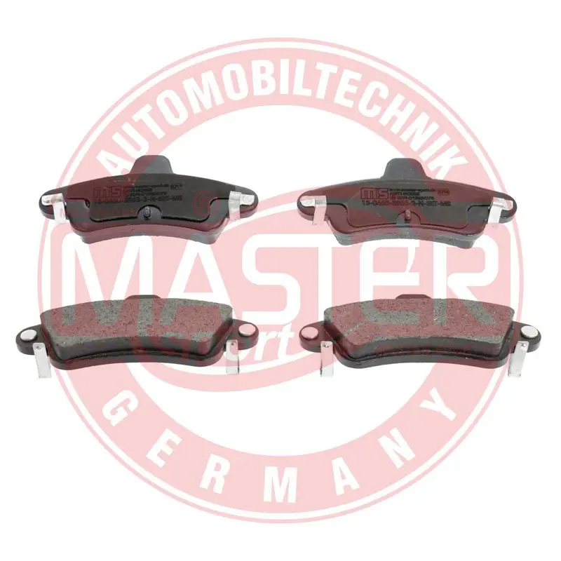 Handler.Part Brake pad set, disc brake MASTER-SPORT 13046039632NSETMS 1