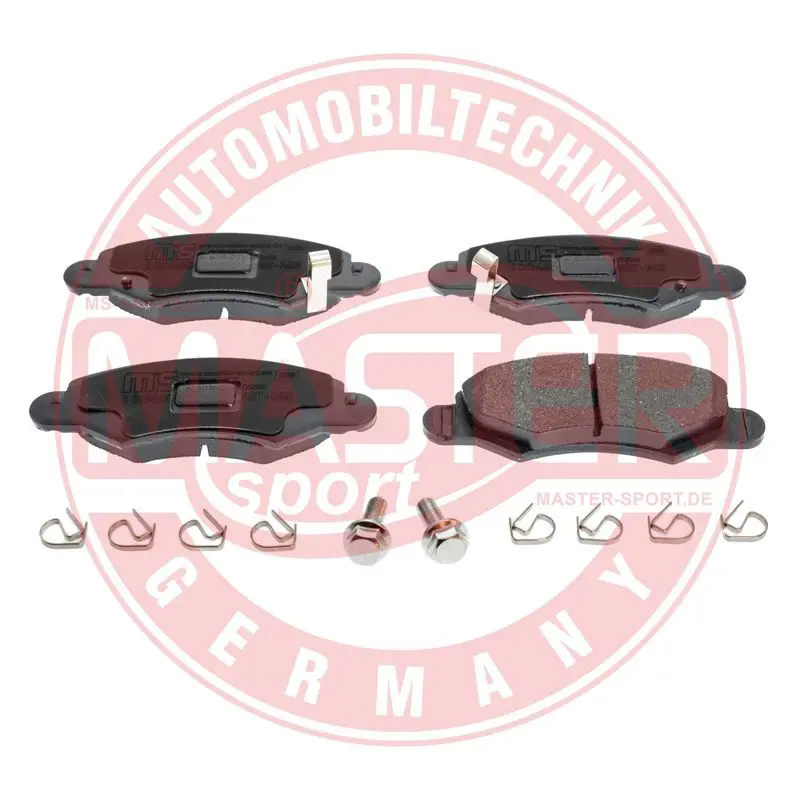 Handler.Part Brake pad set, disc brake MASTER-SPORT 13046039952NSETMS 1