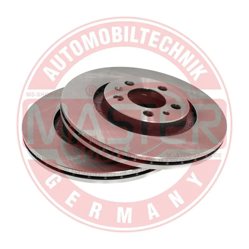 Handler.Part Brake disc MASTER-SPORT 24012201501SETMS 1