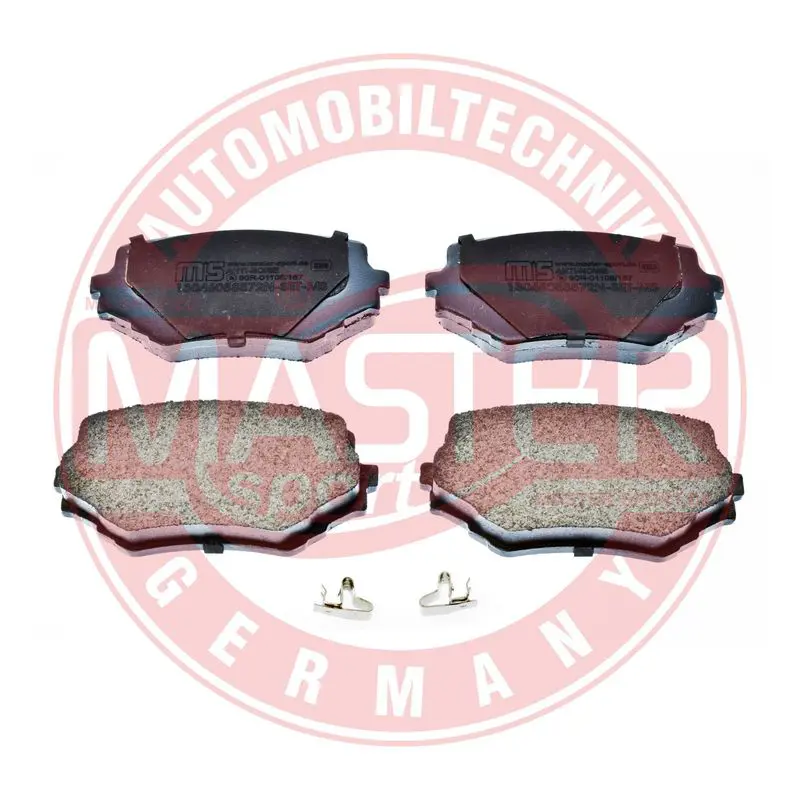 Handler.Part Brake pad set, disc brake MASTER-SPORT 13046058572NSETMS 1