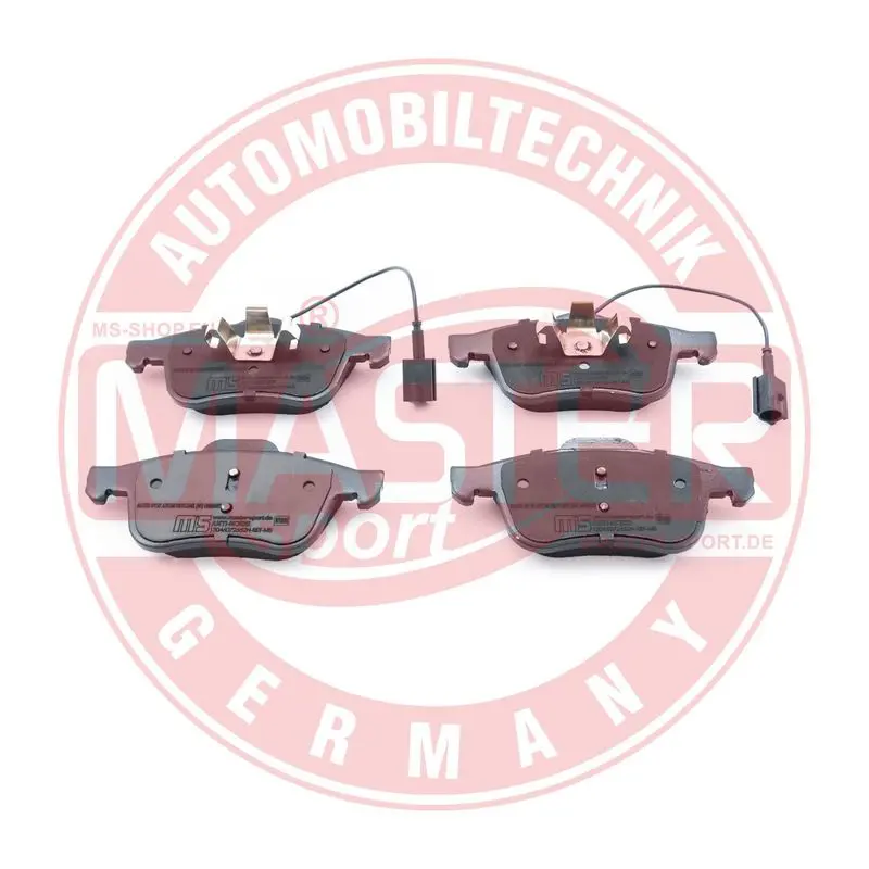 Handler.Part Brake pad set, disc brake MASTER-SPORT 13046072652NSETMS 1