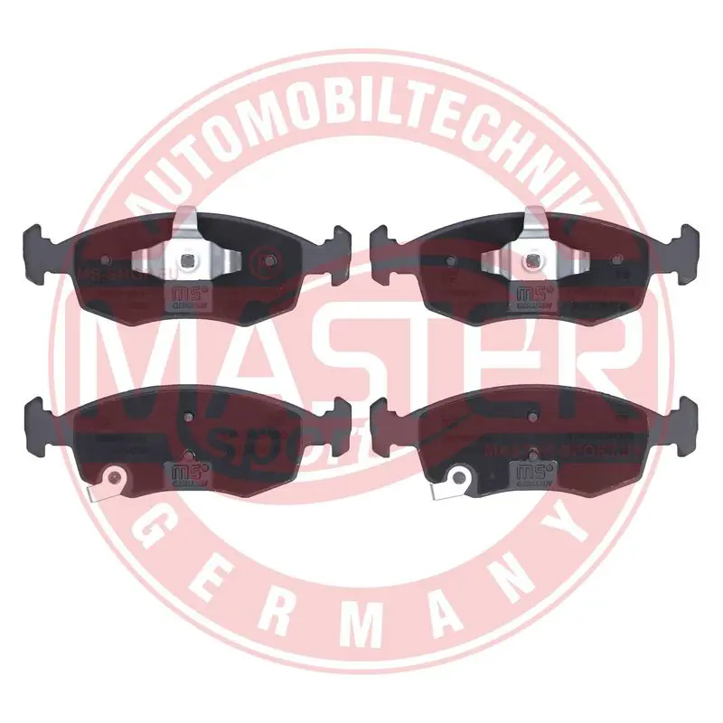 Handler.Part Brake pad set, disc brake MASTER-SPORT 13046072892NSETMS 1