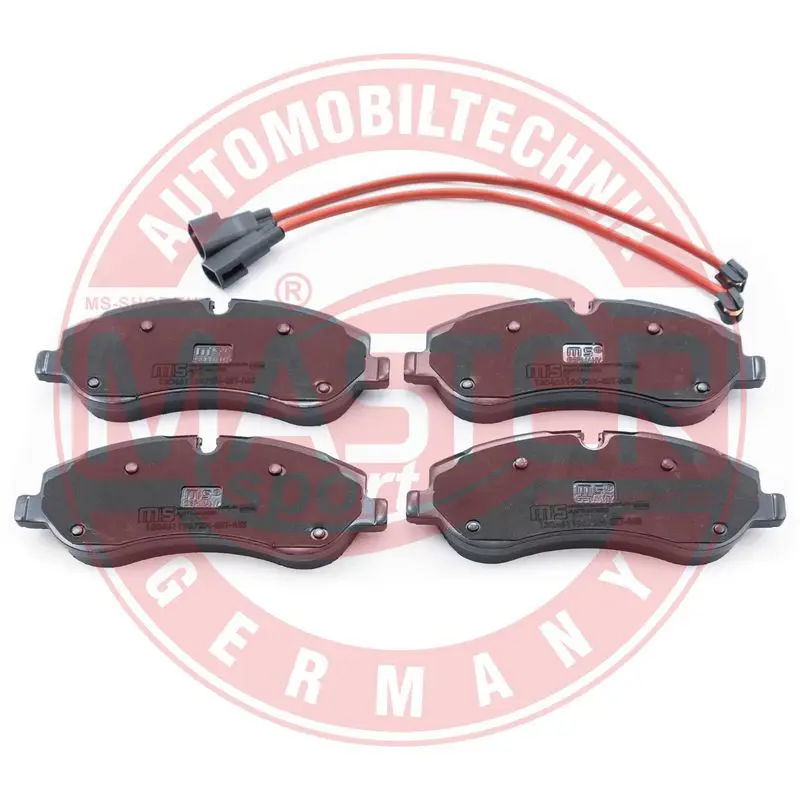 Handler.Part Brake pad set, disc brake MASTER-SPORT 13046119672NSETMS 1