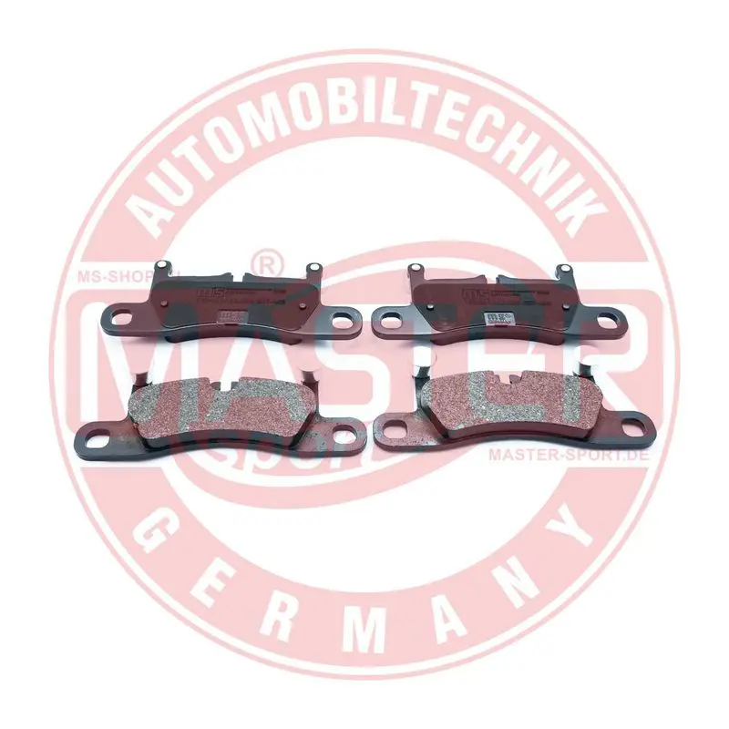 Handler.Part Brake pad set, disc brake MASTER-SPORT 13046144242NSETMS 1