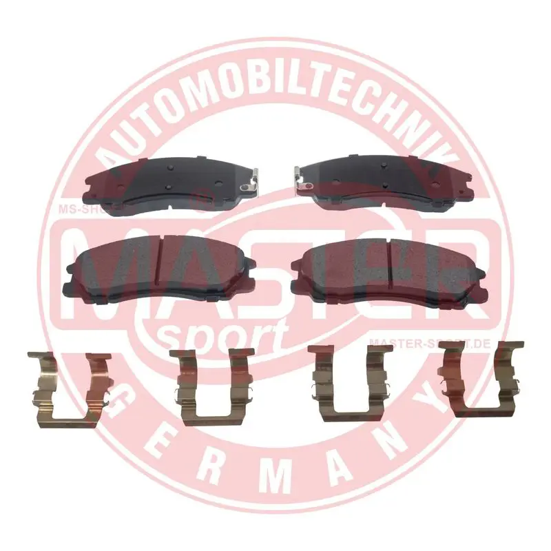 Handler.Part Brake pad set, disc brake MASTER-SPORT 13046058862NSETMS 1