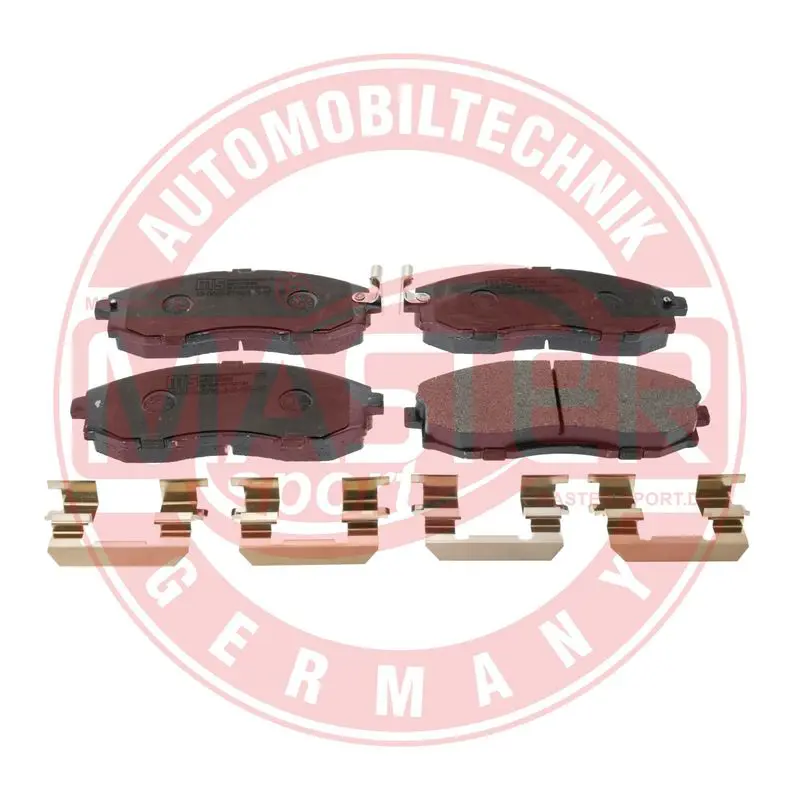 Handler.Part Brake pad set, disc brake MASTER-SPORT 13046057922NSETMS 1