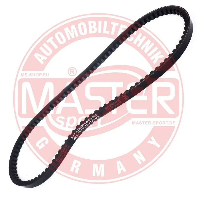 Handler.Part V-ribbed belts MASTER-SPORT AVX17X1075PCSMS 1