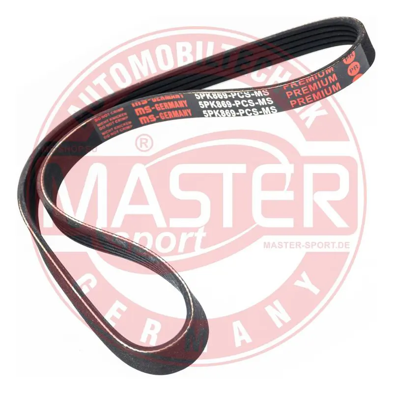 Handler.Part V-ribbed belts MASTER-SPORT 5PK869PCSMS 1