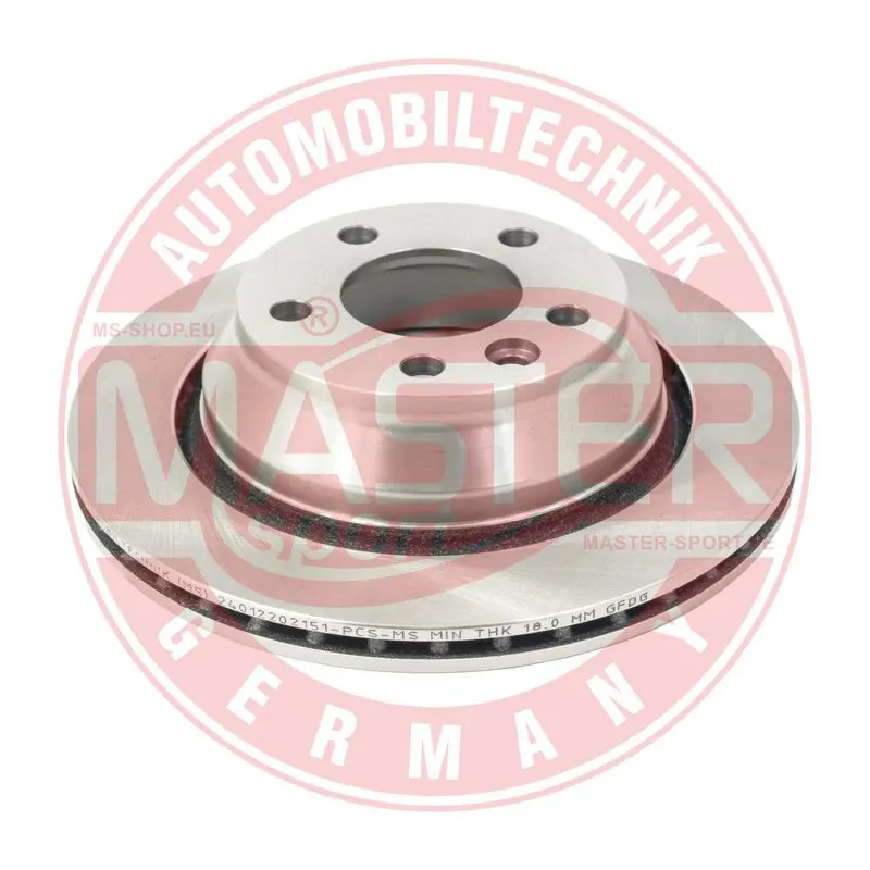 Handler.Part Brake disc MASTER-SPORT 24012202151PCSMS 1