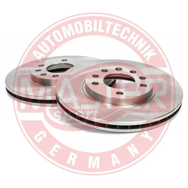 Handler.Part Brake disc MASTER-SPORT 24012501311SETMS 2