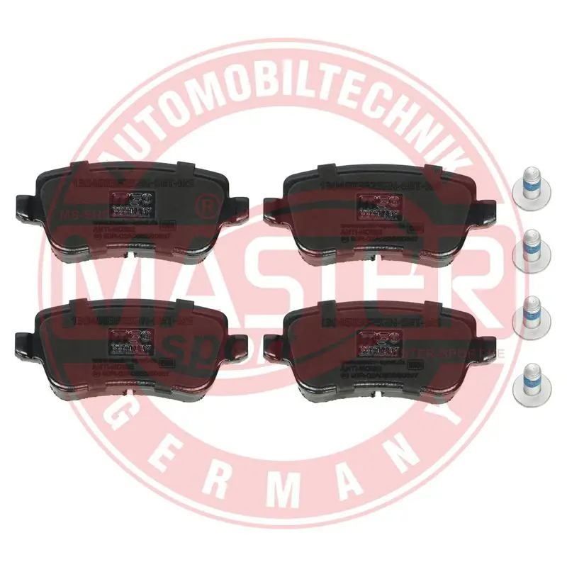 Handler.Part Brake pad set, disc brake MASTER-SPORT 13046038252NSETMS 2