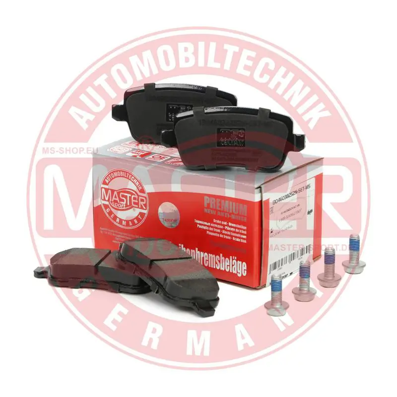 Handler.Part Brake pad set, disc brake MASTER-SPORT 13046038252NSETMS 4