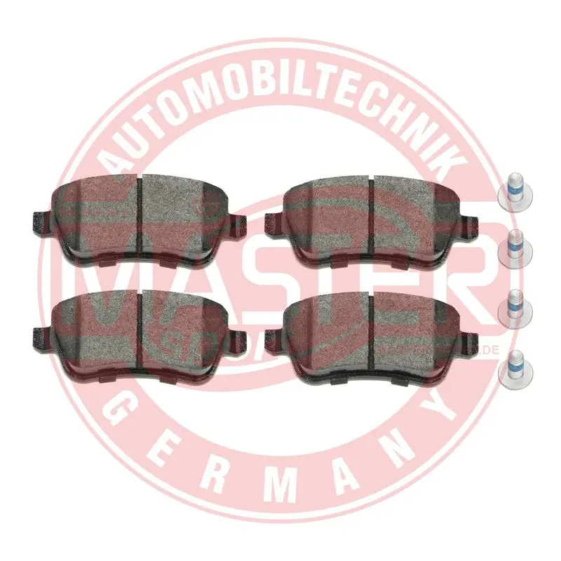 Handler.Part Brake pad set, disc brake MASTER-SPORT 13046038252NSETMS 1