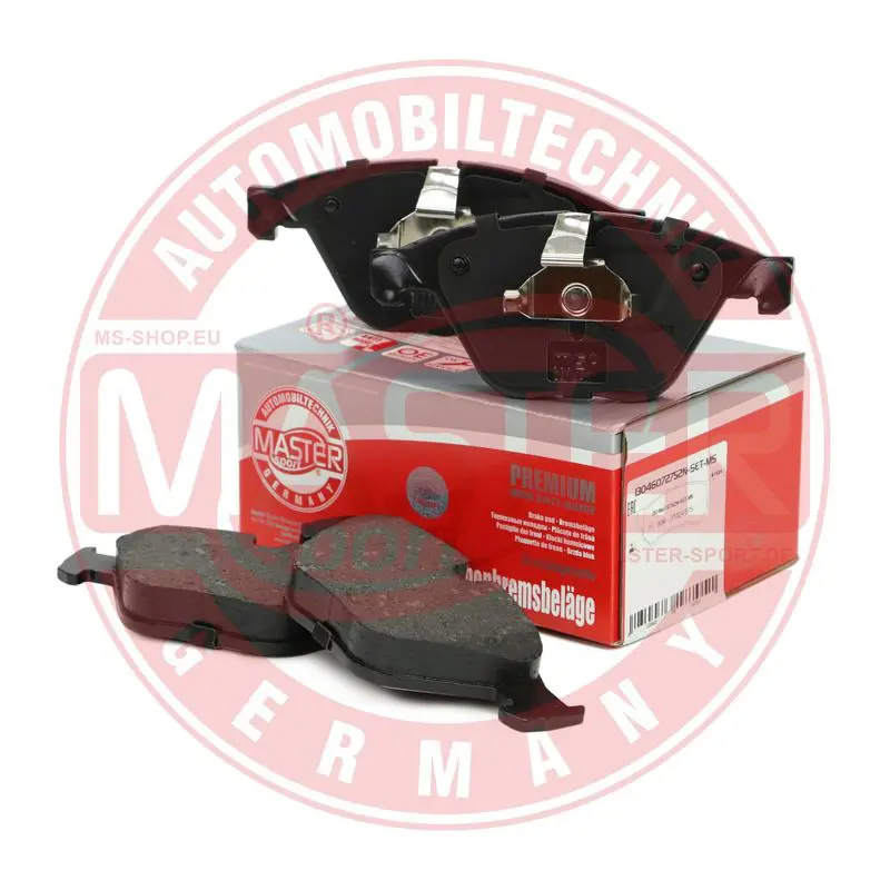 Handler.Part Brake pad set, disc brake MASTER-SPORT 13046072752NSETMS 4