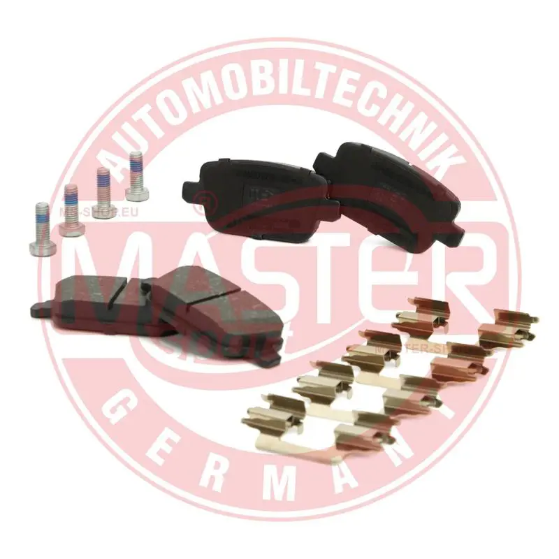 Handler.Part Brake pad set, disc brake MASTER-SPORT 13046027372NSETMS 3