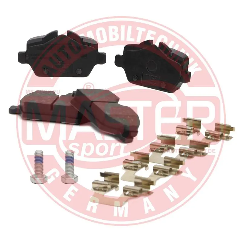 Handler.Part Brake pad set, disc brake MASTER-SPORT 13046027132NSETMS 3