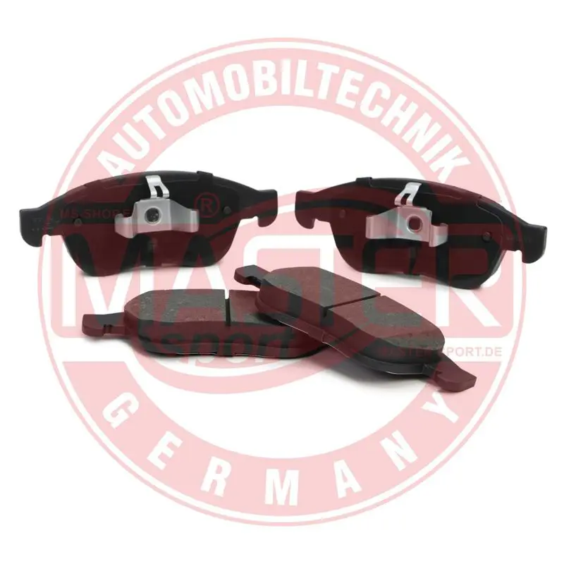 Handler.Part Brake pad set, disc brake MASTER-SPORT 13046072662NSETMS 3